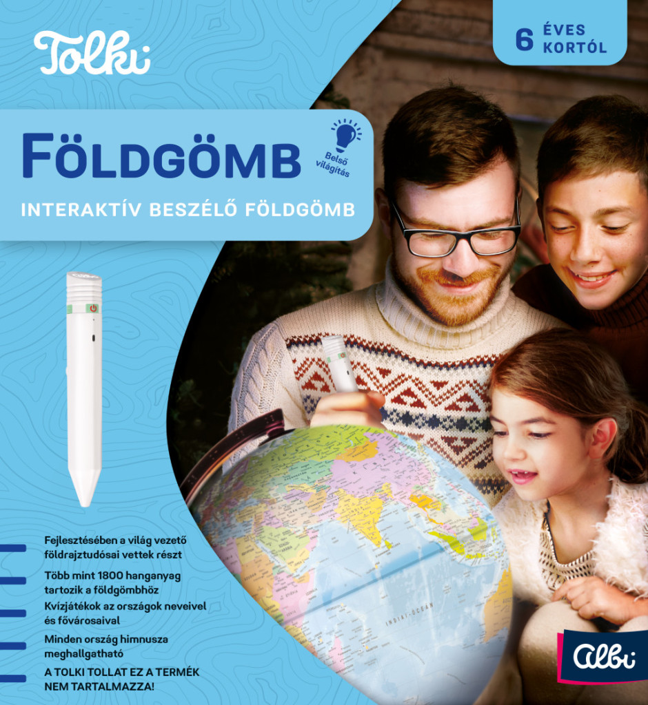 Tolki interaktív beszélő földgömb – alternatív kép 3