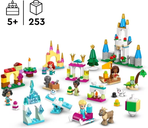 LEGO 43253 Disney Princess Adventi naptár 2024