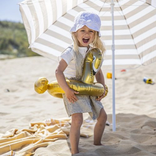 Swim Essentials gyerek úszógumi hátul nyitott 56 cm - Gold Swan – alternatív kép 2