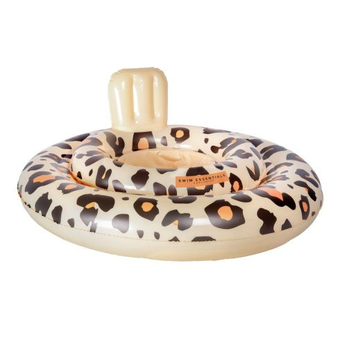 Swim Essentials baba úszógumi - Beige Leopard – fő nézet