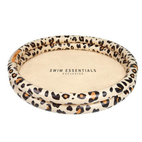 Swim Essentials gyerek medence 100 cm - Beige Leopard – fő nézet