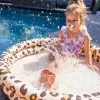 Swim Essentials gyerek medence 100 cm - Beige Leopard