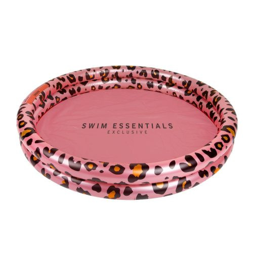Swim Essentials gyerek medence 100 cm - Rose Gold Leopard – fő nézet