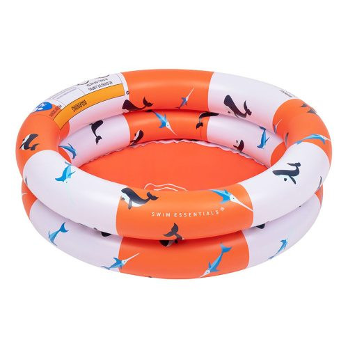 Swim Essentials gyerek medence 60 cm - Red-White Whale – fő nézet
