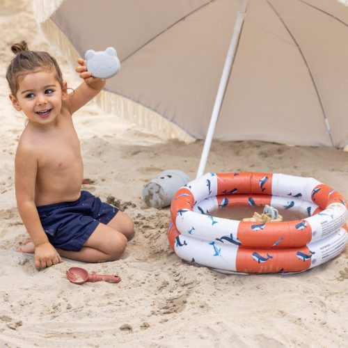 Swim Essentials gyerek medence 60 cm - Red-White Whale – alternatív kép 1