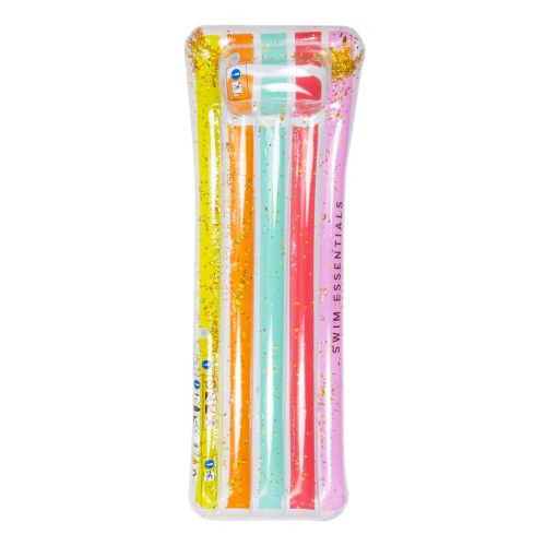 Swim Essentials felfújható matrac Luxe - Rainbow with Glitter – fő nézet