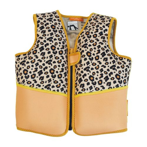 Swim Essentials úszómellény 4-6 év - Beige Leopard – fő nézet