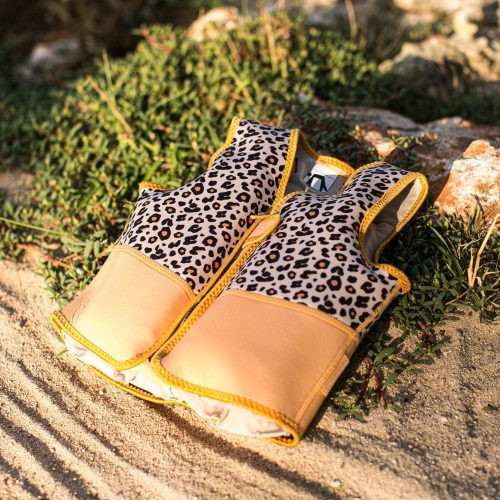 Swim Essentials úszómellény 4-6 év - Beige Leopard – alternatív kép 4