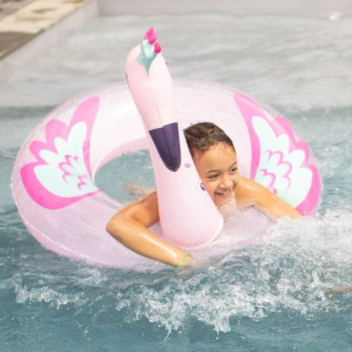 Swim Essentials úszógumi 104 cm - Pink Flamingo – alternatív kép 1