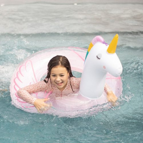 Swim Essentials úszógumi 104 cm - Transparent Unicorn – alternatív kép 1