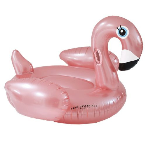 Swim Essentials ride-on matrac - Rose Gold Flamingo – fő nézet