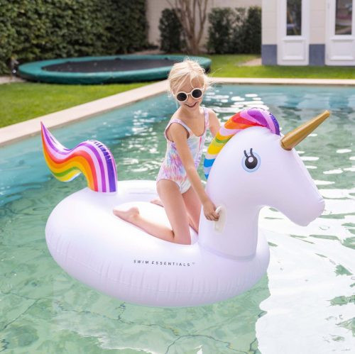 Swim Essentials ride-on matrac - Unicorn – alternatív kép 1
