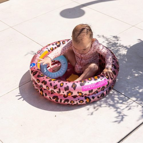 Swim Essentials gyerek medence 60 cm - Rose Gold Leopard – alternatív kép 3