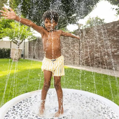 Swim Essentials szökőkút pancsoló - Beige Leopard