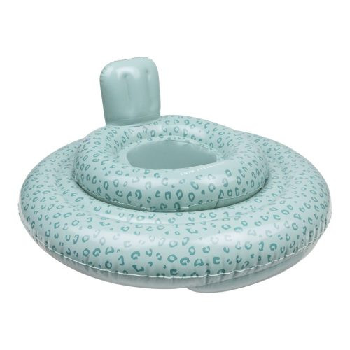 Swim Essentials baba úszógumi - Green Leopard – fő nézet