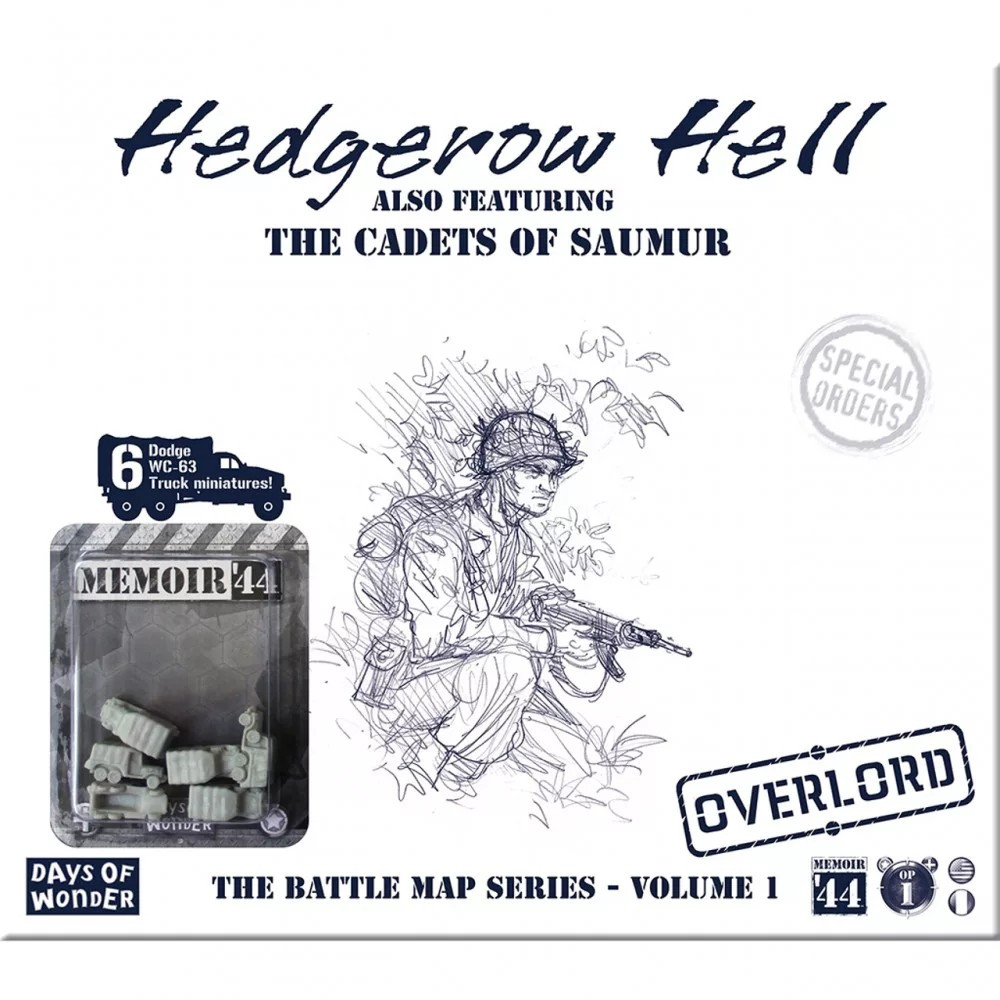 Memoire 44 Hedgerow Hell kiegészítő  – fő nézet