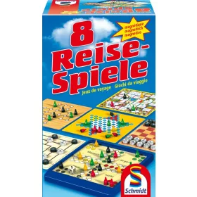   8 db mágneses utazójáték (49102) 8 Reise-Spiele, magnetisch