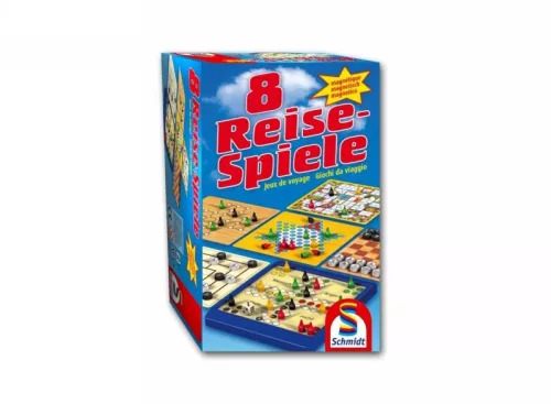 8 db mágneses utazójáték (49102) 8 Reise-Spiele, magnetisch