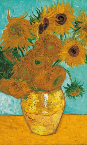 Van Gogh - Napraforgók, 1000 db (561740) Van Gogh -  Sonnenblumen Mûvészeti kirakó