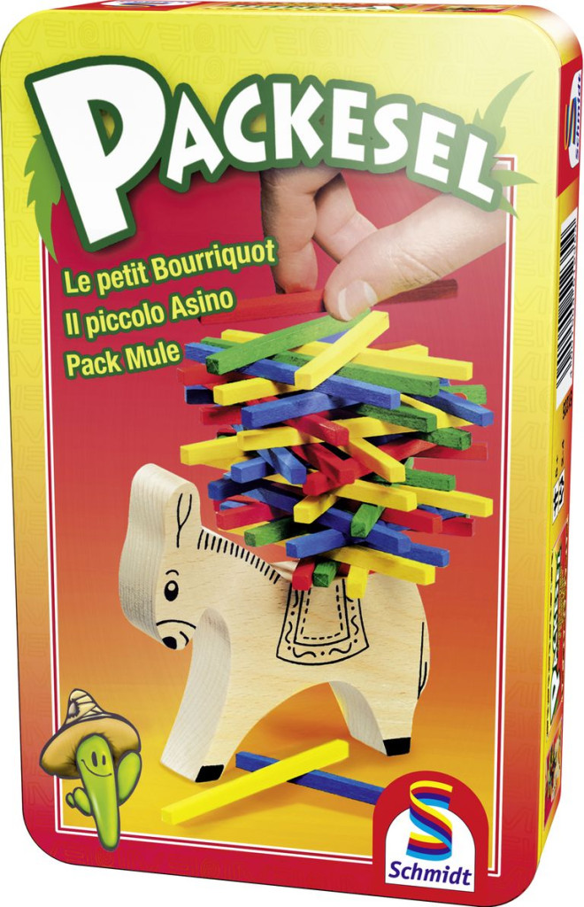 Málhás Szamár fémdobozban (51235) Packesel  Metalldose / Pack mule  – fő nézet