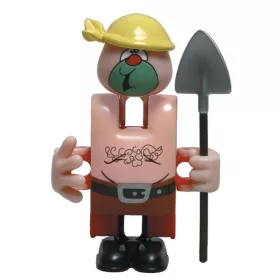 Kalózkincs (CC023) Pirate with spade Clics építőjáték