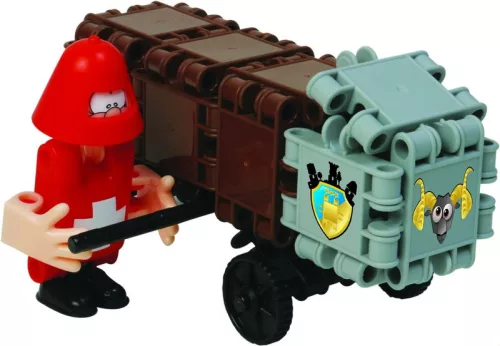 Faltörő kos (CC026) Knight with ram Clics építőjáték