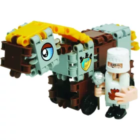 Lovag (CC027) Knight with horse Clics építőjáték