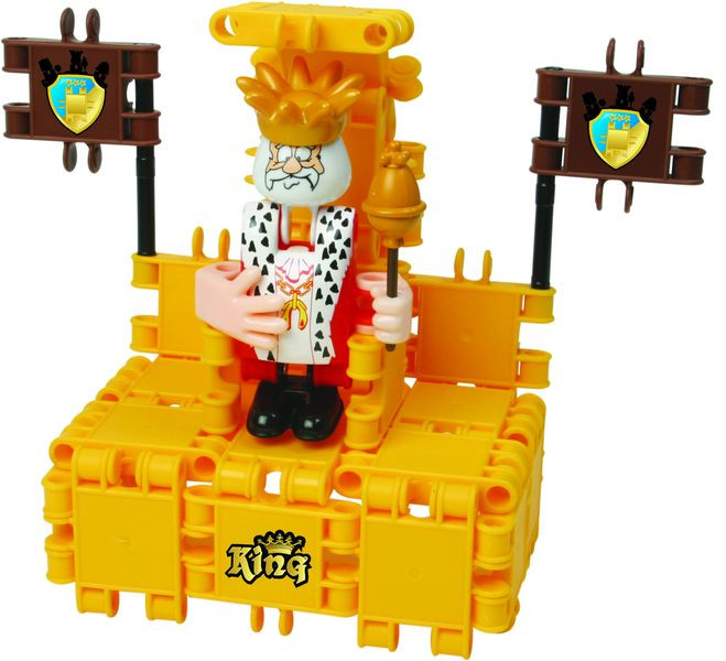 Királyi trón (CC028) King on his trone Clics építőjáték – alternatív kép 1