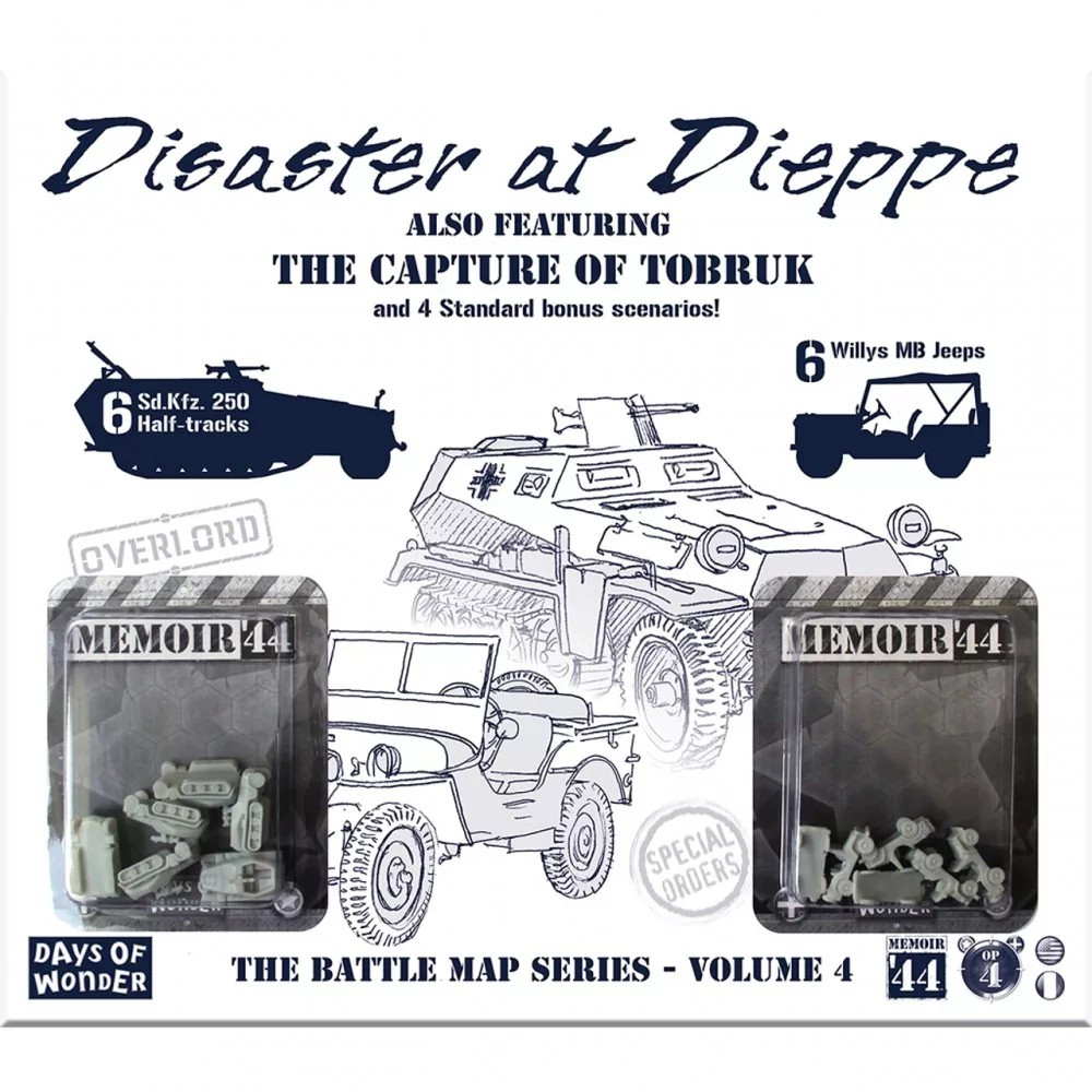Memoire 44: Disaster at Dieppe  – fő nézet