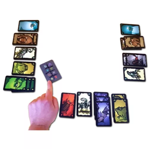 Gémklub Csótánypóker Bug Bluff, Cockroach poker, Torakkapokeri, Kakerlakenpoker, 3–5 év, Többszínű