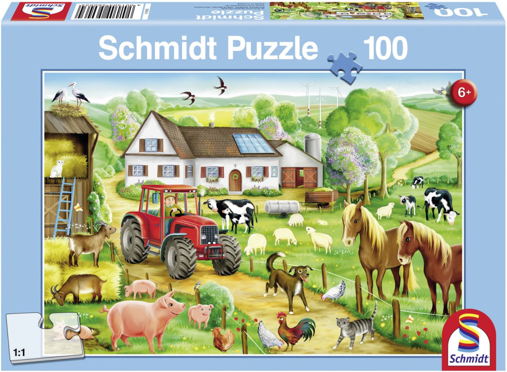 Vidám tanya, 100 db (56003) Merry Farmyard – fő nézet