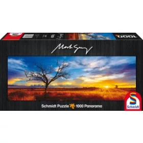   Desert Oak at Sunset, Northern Territory, Australia, 1000 db (59287) 