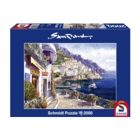   Délután Amalfi-ban, Sam Park, 2000 db (59271) Amalfi am Nachmittag / Afternoon in Amalfi, Sam Park