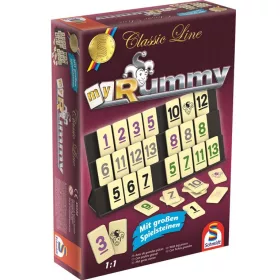   Classic Line Rummy, Nagy játéklapkákkal (49282) Classic Line, My Rummy, mit großen Spielfiguren / Classic Line Rummy (ex 49086) (49282)