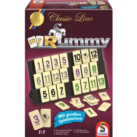   Classic Line Rummy, Nagy játéklapkákkal (49282) Classic Line, My Rummy, mit großen Spielfiguren / Classic Line Rummy (ex 49086) (49282)