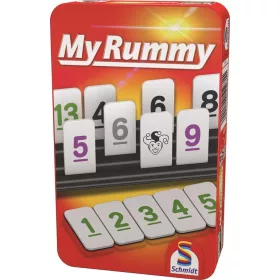   MyRummy fémdobozban (51281) MyRummy (ex 51207) Römi táblajáték
