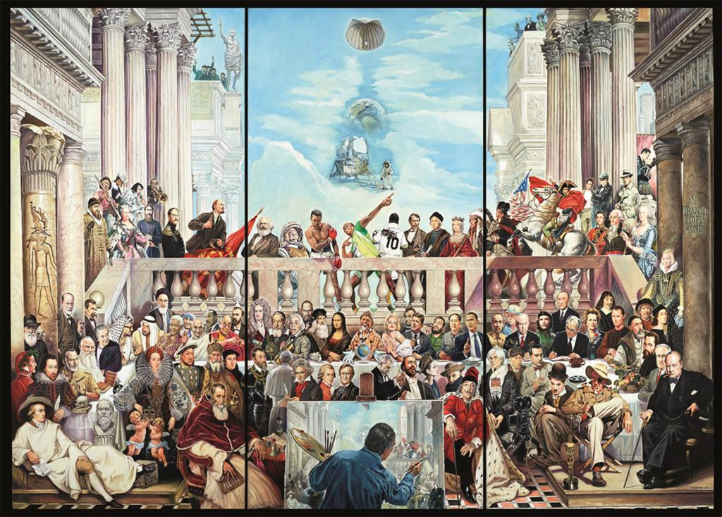 Sic transit gloria mundi, 3000 db (59270) So vergeht der Ruhm der Welt – fő nézet