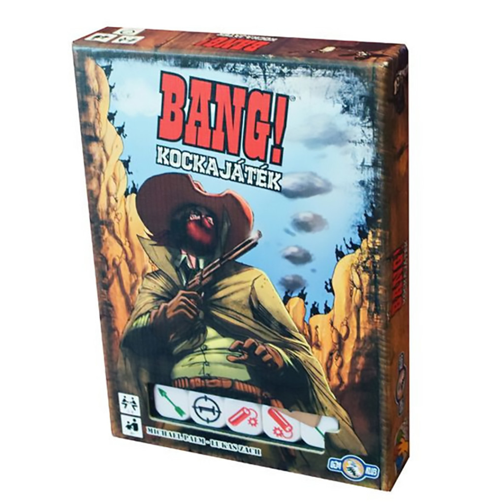 BANG! kockajáték BANG! The Dice Game – fő nézet