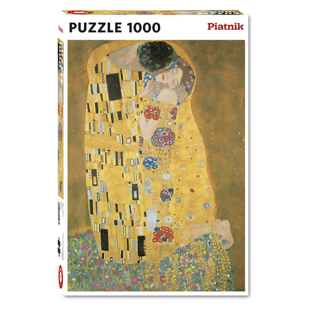 Klimt: A csók 1000db (545962) 1000 db-os kirakó – fő nézet