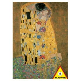 Klimt: A csók 1000db (545962) 1000 db-os kirakó, 3–5 év, Többszínű