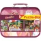Schmidt Bibi & Tina, 2x100, 2x150 db, Puzzle Box - Fém kofferrel (56509), 6–8 év, Többszínű