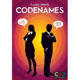 Gémklub Fedőnevek Codenames, 3–5 év, Többszínű