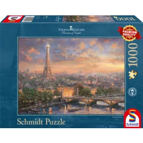   Paris, City of Love, Thomas Kinkade, 1000 db (59470) Paris, Stadt der Liebe