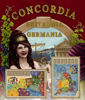 Concordia Britannia & Germania kiegészítő Concordia Britannia & Germania – fő nézet