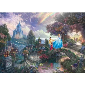 Hamupipőke, Disney, 1000 db (59472) Cinderella