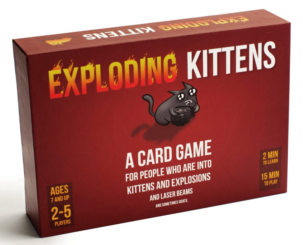 Exploding Kittens Original Ed. Robbanó cicák – fő nézet