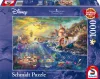 Schmidt The Little Mermaid, Ariel, Disney, 1000 db (59479) Kleine Meerjungfrau, Arielle, Disney, 3–5 év, Többszínű