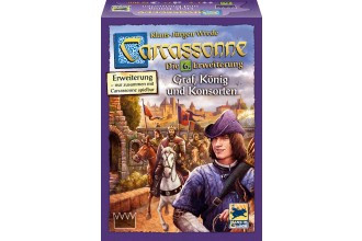 Carcassonne 6. kiegészítő - Graf, König und Konsorten, Erweiterun  – fő nézet