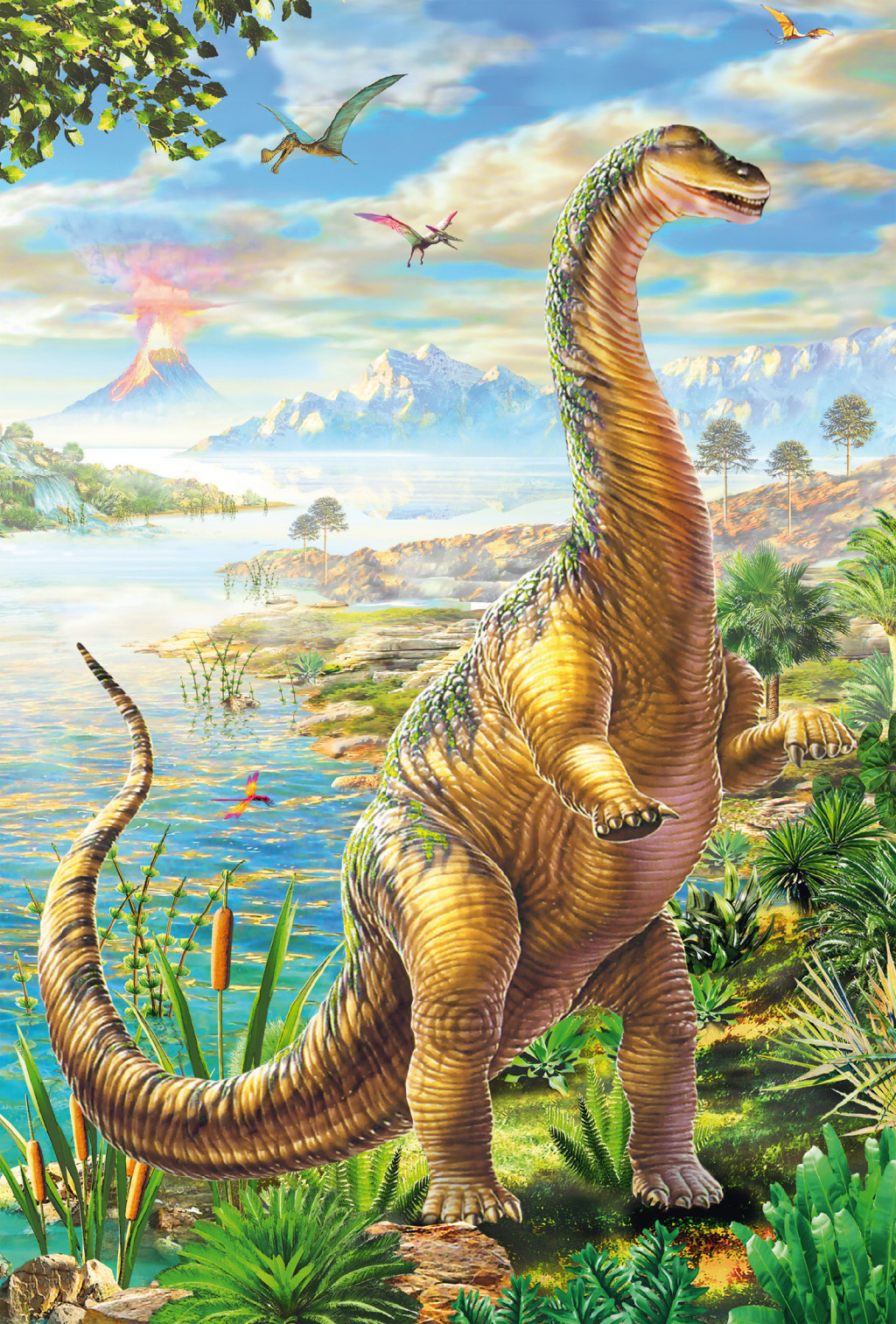 Dinoszaurusz kalandok, 3x48 db (56202) Abenteuer mit den Dinosauriern / Dinosaur Adventures – fő nézet