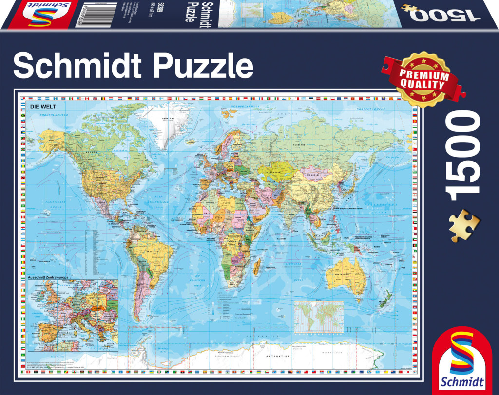 The World, 1500 db (58289) Die Welt – alternatív kép 1